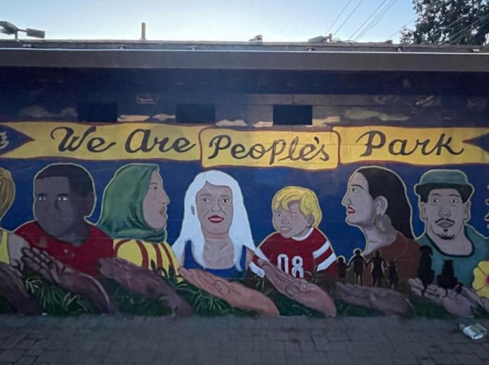 We are People's Park mural